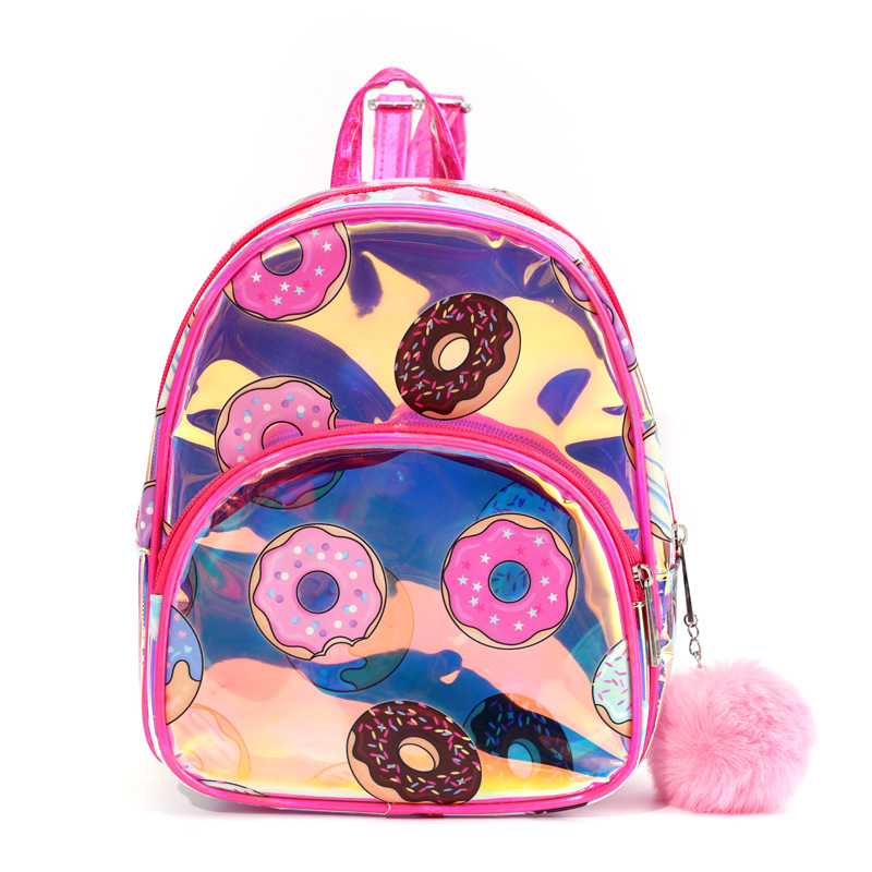Wholesale High Quality Candy Color Laser Mini Outdoor Travelling Women School Backpack