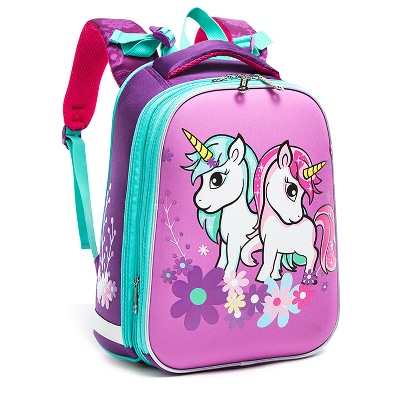 New Product Large Capacity Waterproof Teen Girls School Bag