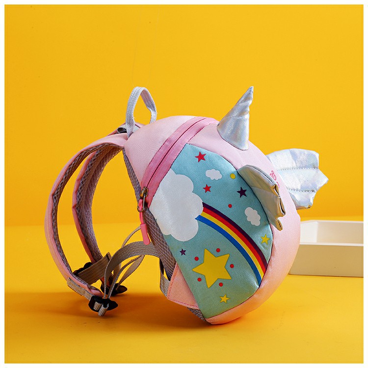 Cute Unicorn Anti-lost Cartoon Animal Schoolbag Toddler Backpack Bag Preschool Kids bags for 2-5 Years Boys Girls