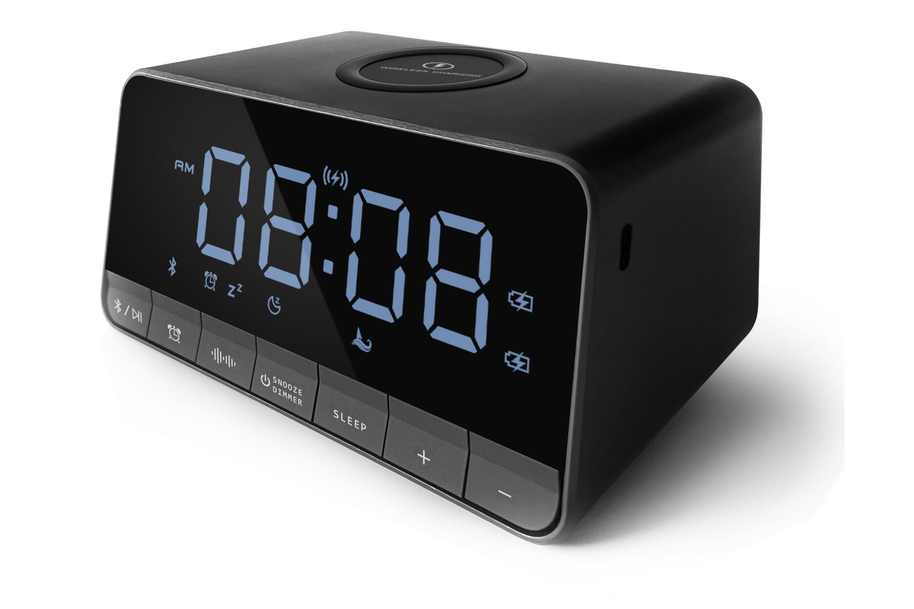 Bluetooth Speaker with alarm clock  and wireless charging function