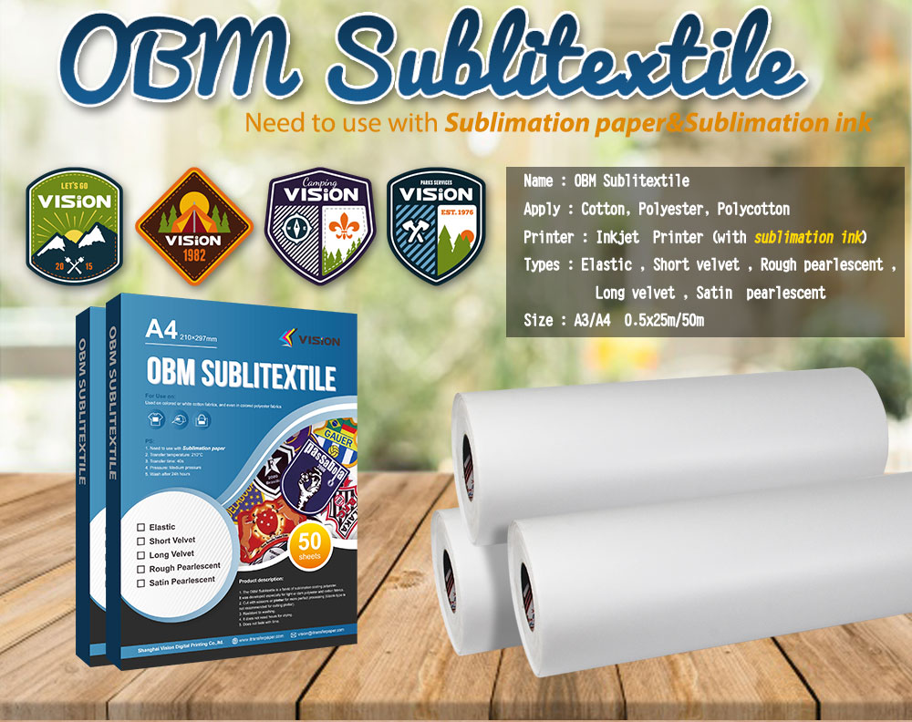 How to transfer pure cotton fabric with sublimation paper
