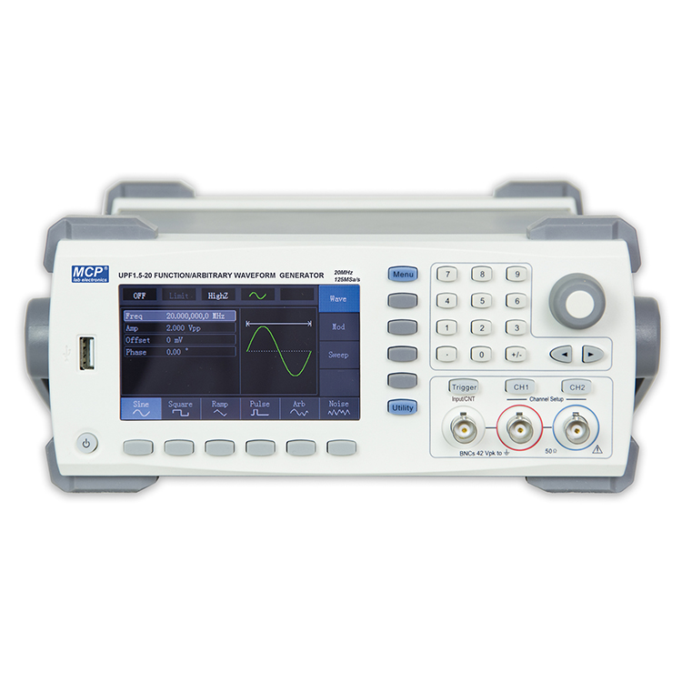 UPF1.5 SERIES DUAL CHANNEL DDS FUNCTION GENERATOR WITH ARBITRARY FUNCTION