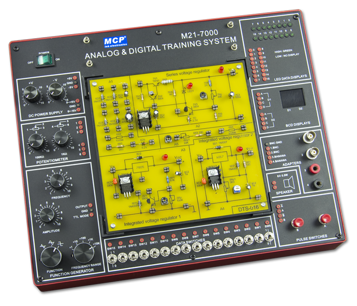 ACL-7000 ANALOGUE TRAINING SYSTEM WITH EXPERIMENTAL BOARD