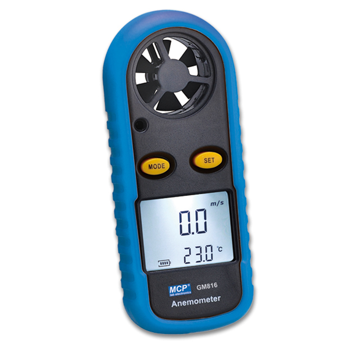 GM816 DIGITAL ANEMOMETER WITH AIR VELOCITY AND AIR TEMPERATURE MEASURING FUNCTION