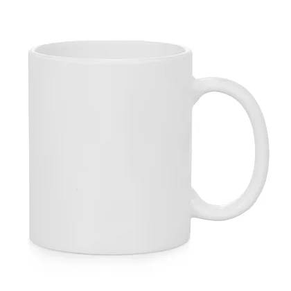 White Resin 11oz Ceramic Mug