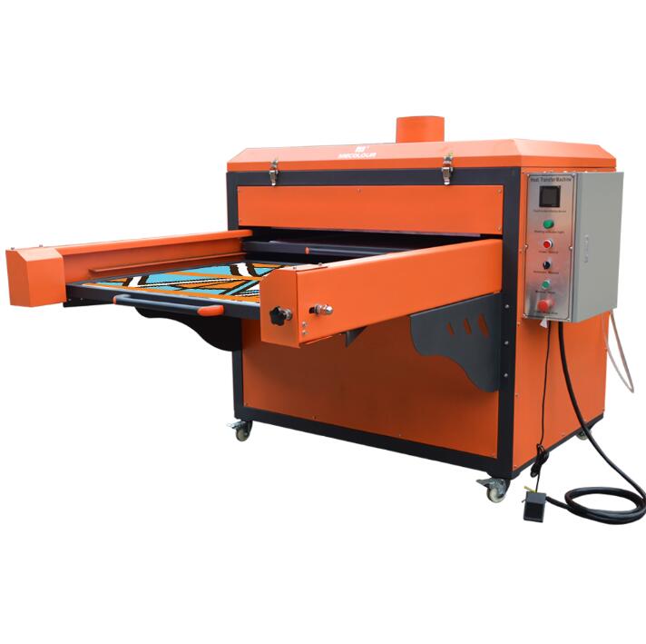 Semi-Automatic Pneumatic Double Station Heat Press Machine 80cmx100cm