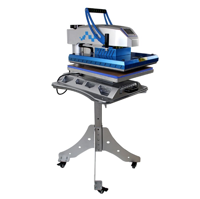 Mecolour Swing Away Heat Press Machine with Slide Out Drawer