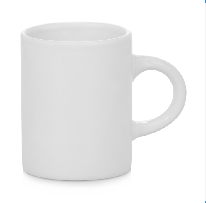 3oz Mini White Mug