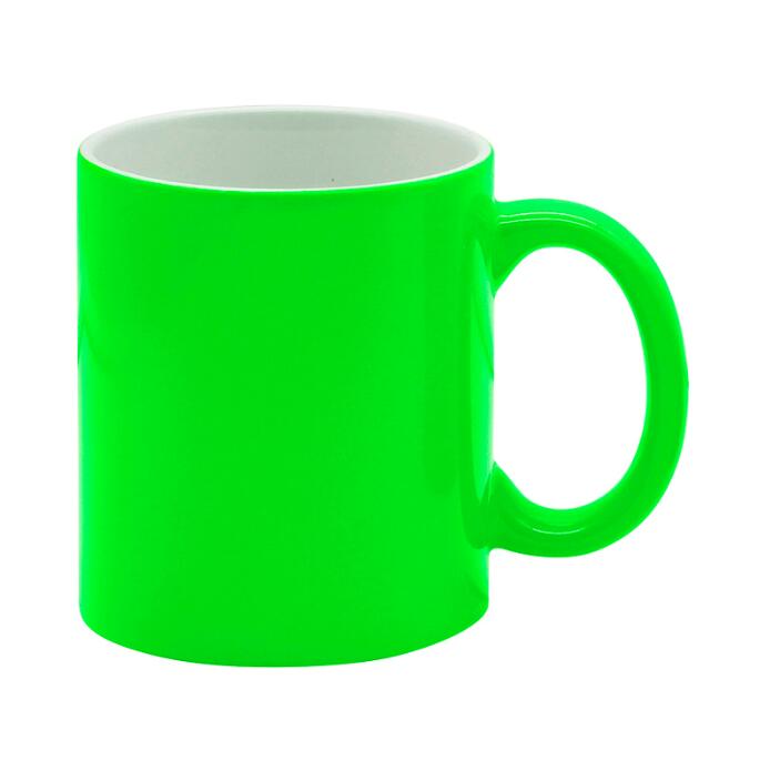 11oz Fluorescent Mug with lustrous finish