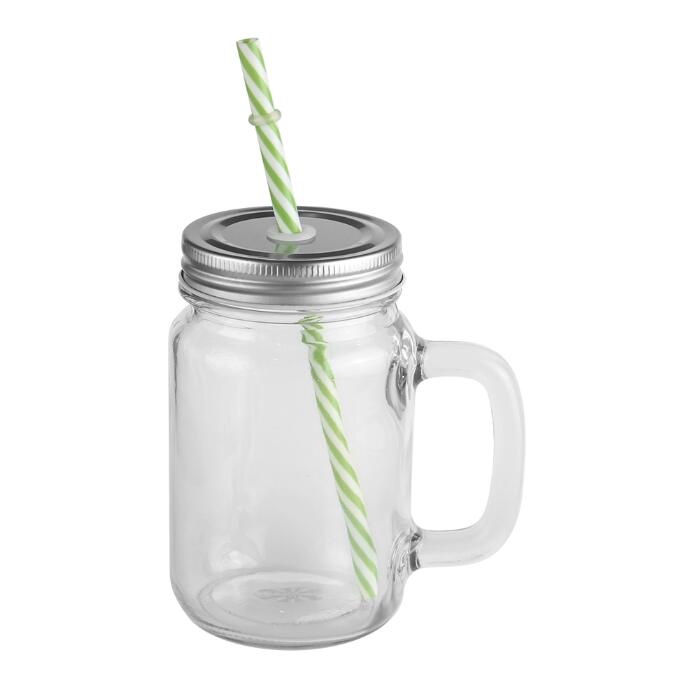 Transparent Mason Jar For Sublimation With 450ml