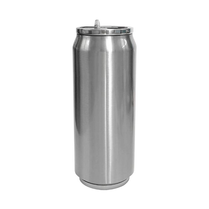 Coca-cola Style Silver Can With 500ml For Sublimation