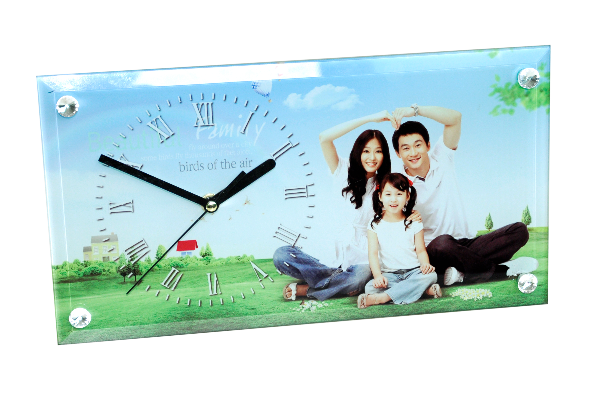 Photo Frame For Sublimation With Clock