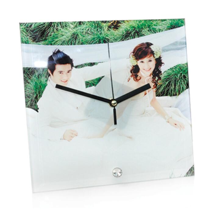 Photo  Frame For Sublimation  With Clock
