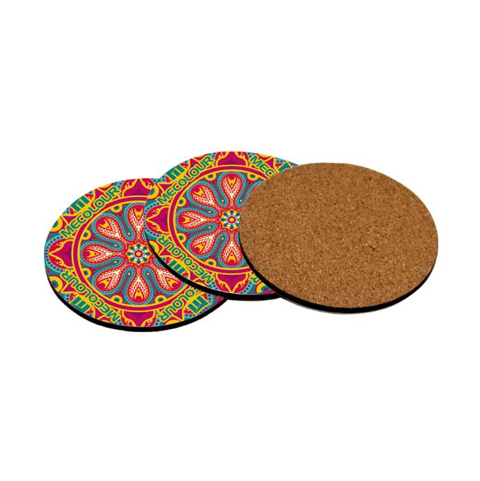 4mm Thickness  φ95mm Round Sublimation Blanks Mdf Coaster