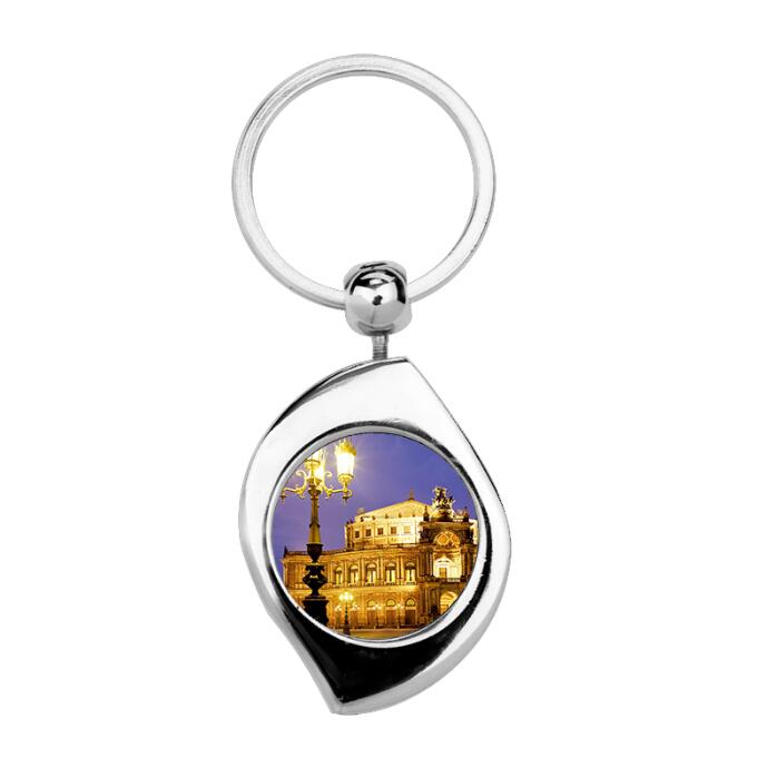 Metallic Keychain For  Sublimation