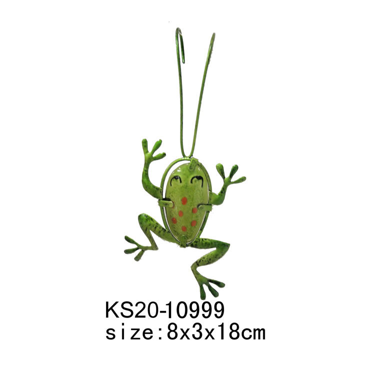 Novelty Frog Pot Hanger Garden Ornament