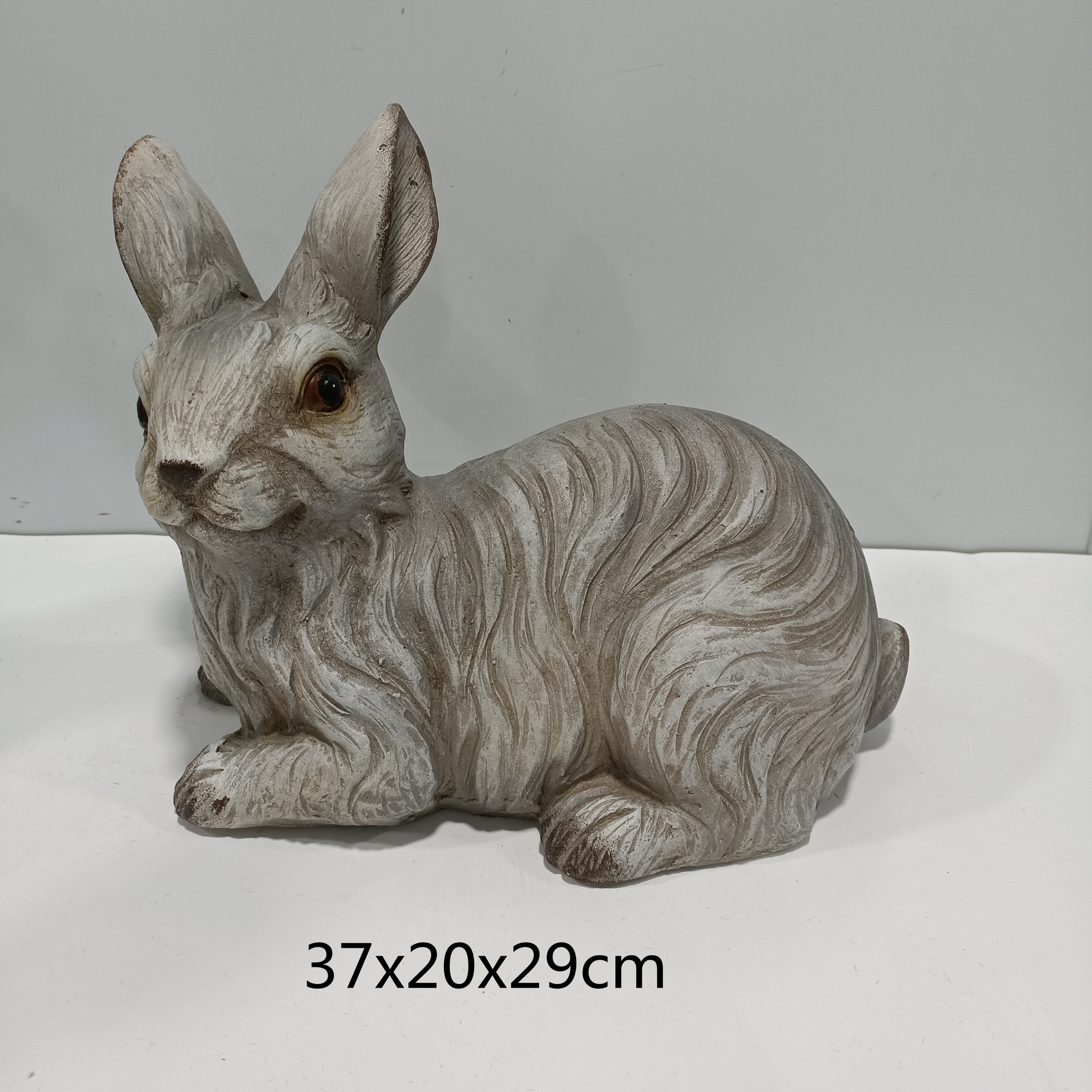 Cute Ceramic Ornament Rabbit Sculpture