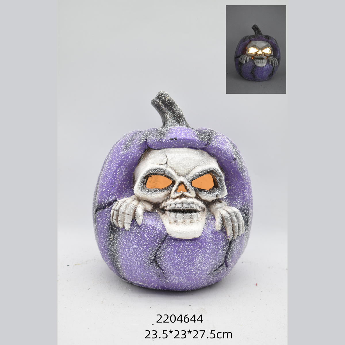 HalloweenParty Decoration Light Led Masque Skeleton