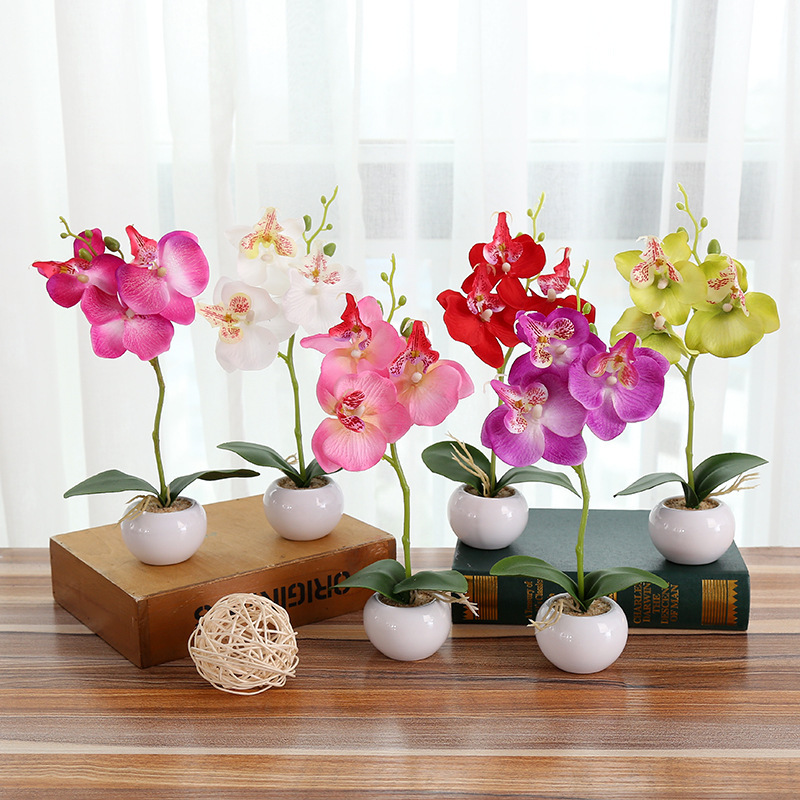 Bonsai Orchid Plants Artificial Orchid