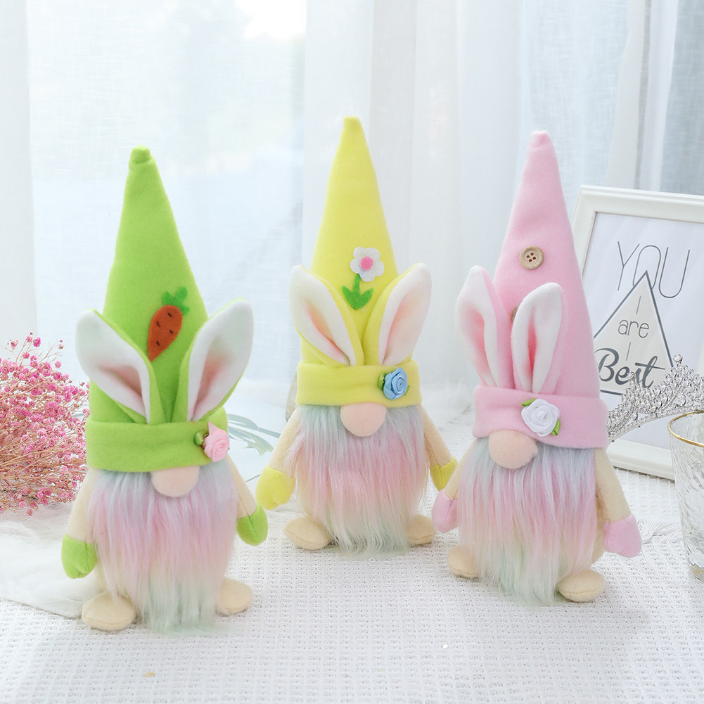 Spring Gnome with Bunny Ear