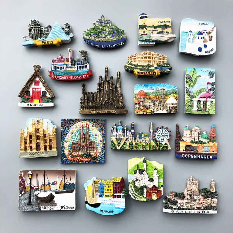 Country City Name Tourism Souvenirs Fridge Magnet Customised