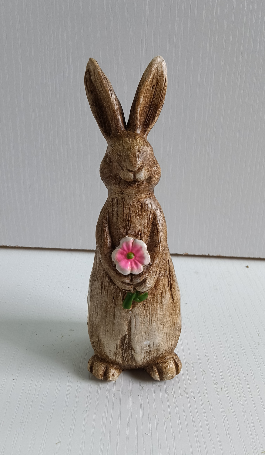 Resin Easter Rabbit Bunny Statue Garden Decoration Easter Gift