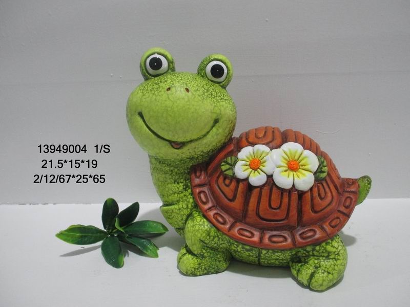 Wholesale Decorative Flower Large MGO Turtle Garden Statue