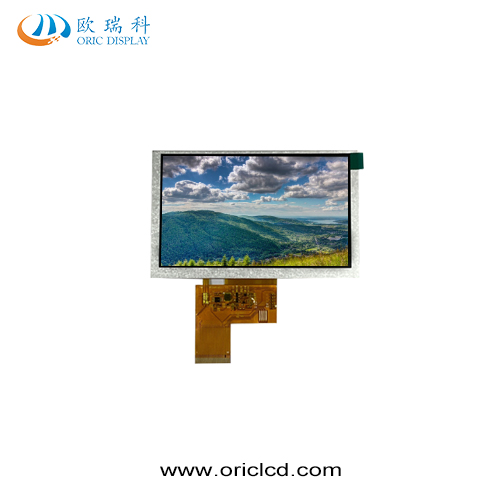 Factory 5inch lcd screen sun readable sunlight lcd display module with capacitive 5inch touch screen panel