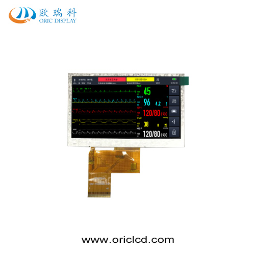 4.3 Inch Ips 480x272 TFT Screen Lcd module supports 1000nits