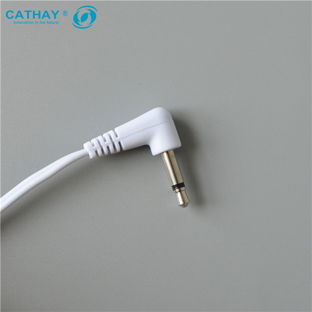 3.5 mm Electrode Lead Wires Standard Connection For TENS Machine
