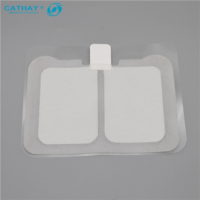 Bipolar Adult Use Transverse Type Disposable Electrosurgical Pads Universal Grounding Pads Uncorded