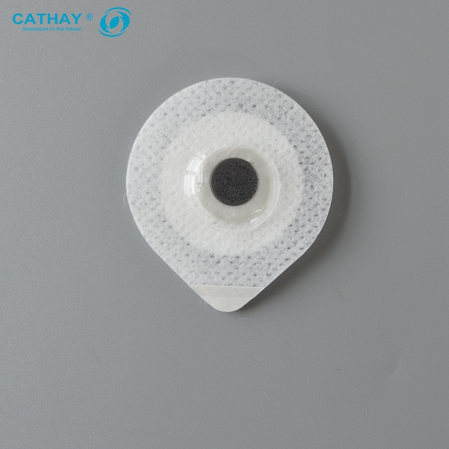 Adult Cloth Conductive Adhesive Gel ECG Electrodes-Latex Free
