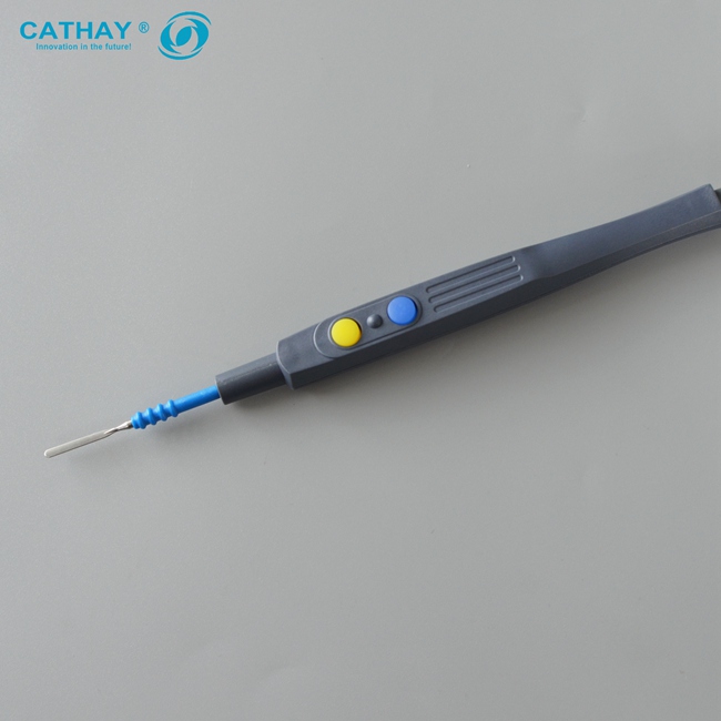 Reusable Hand-Controlled Electrosurgical pencil,Button Switch
