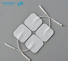 CE Certificate High Biocompatible Hydrogel Reusable TENS Electrode Pads Used For TENS Units