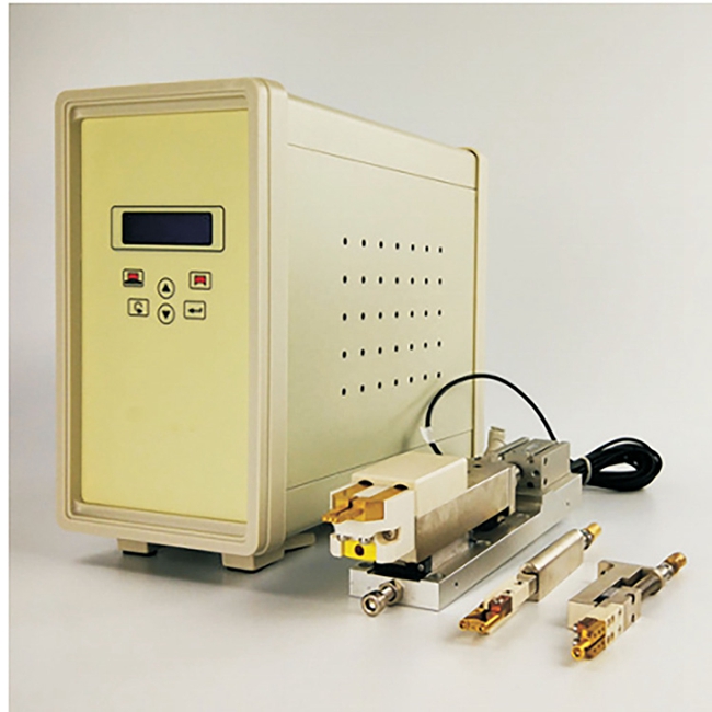 Hot riveting current pulse welding machine