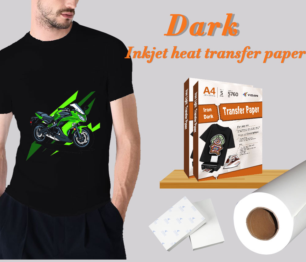 Heat transfer paper for inkjet and laser printer