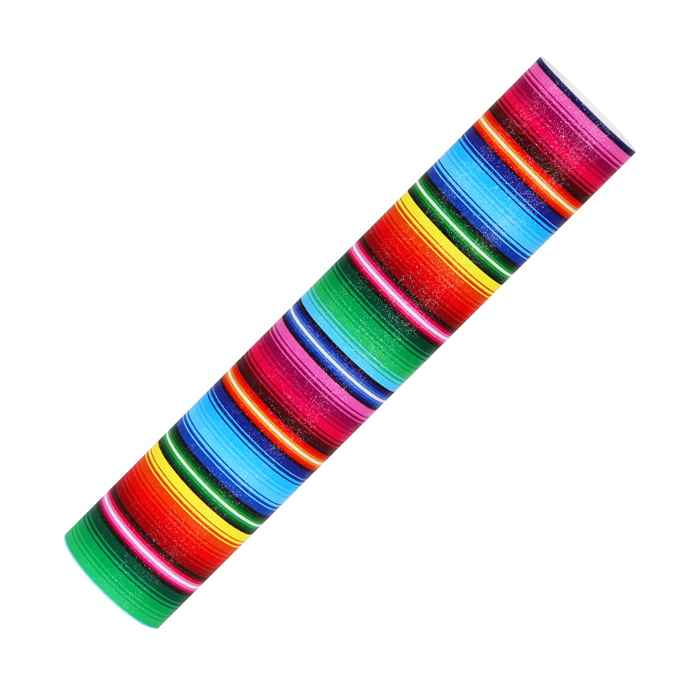 YESION Rainbow stripe adheisve craft vinyl sheet and roll RSC-Y12