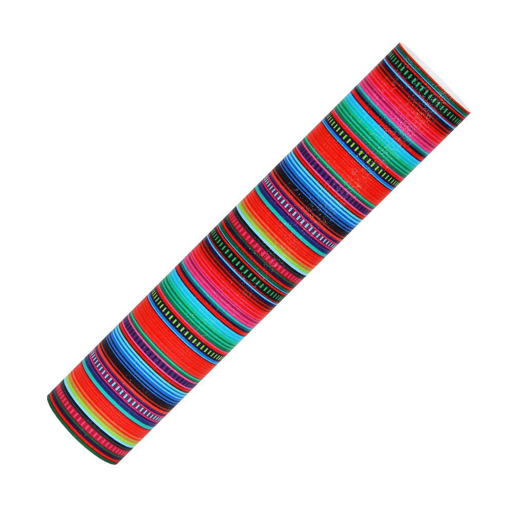 YESION Rainbow stripe adheisve craft vinyl sheet and roll RSC-Y11