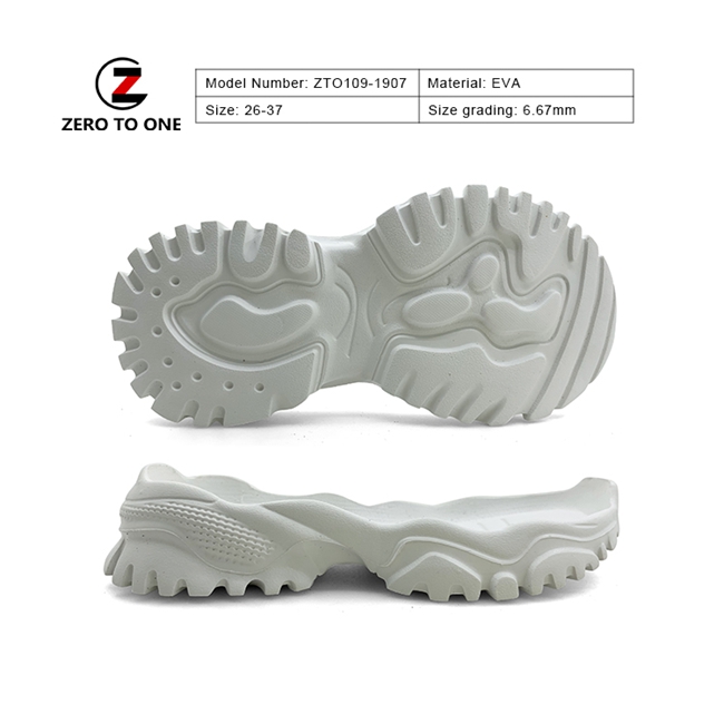 Newly Design Wear Proof High Elasticity Eva Leather Shoe Outsole For Fitness