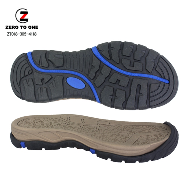New Fahion Double Colors EVA Phylon Shoe Sole For Sandal Making Oustole Sandal Sole Manufacturer 