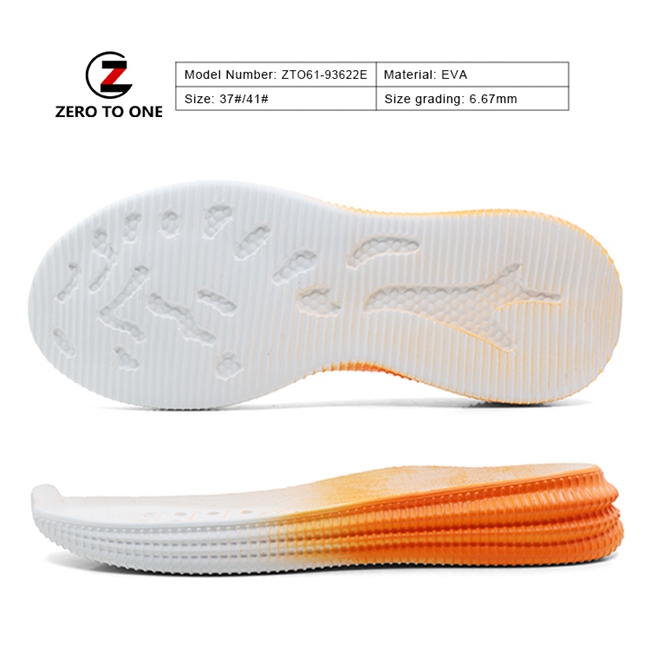 Hot Sale Soft Good Abrasion Resistance Shoes Making Eva Sole Outsole For Sports Shoe In Running